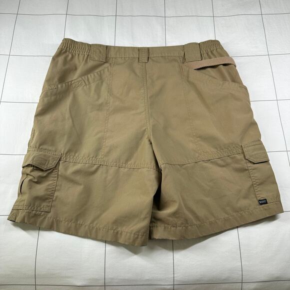 5.11 Tactical Shorts Mens 40 Tan Khaki Taclite Cargo Outdoor Active Hiking Work - Picture 3 of 9
